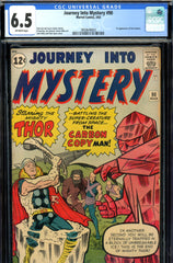 Journey Into Mystery #090 CGC graded 6.5 fifth appearance of Odin