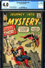 Journey Into Mystery #095 CGC graded 4.0 Thor vs. Thor - SOLD!