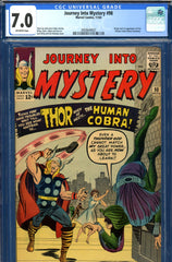 Journey Into Mystery #098 CGC graded 7.0 first Human Cobra