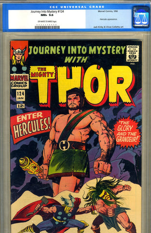 Journey into Mystery #124  CGC graded 9.6  SOLD!