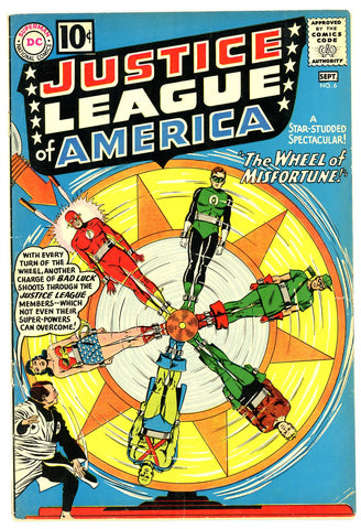 Justice League of America #06  GOOD+   1961