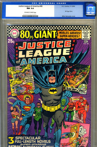 Justice League of America #48   CGC graded 9.4 - Giant - SOLD