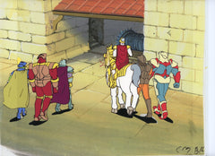 Original production cel -"King Arthur"- by Golden Films 003