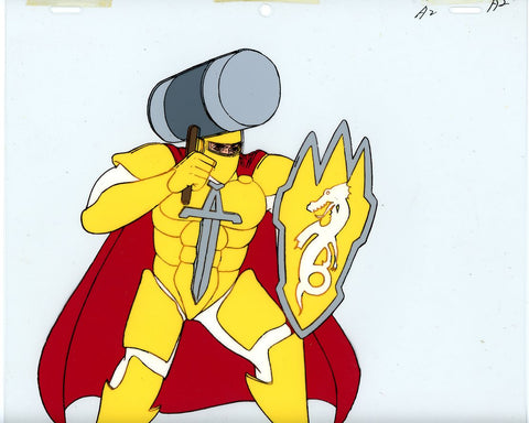 Original production cel -"King Arthur"- by Golden Films 059
