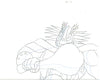 Original production cel -"King Arthur"- by Golden Films 103