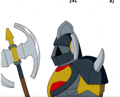 Original production cel -"King Arthur"- by Golden Films 107