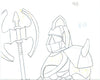 Original production cel -"King Arthur"- by Golden Films 108