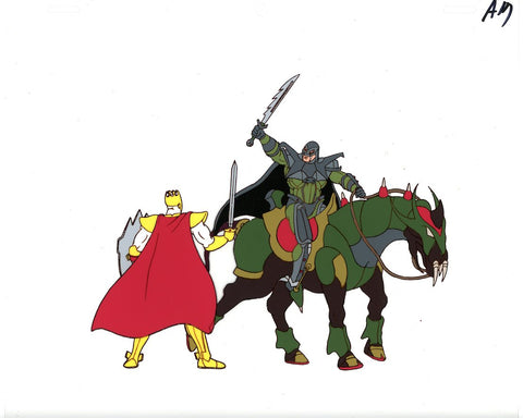 Original production cel -"King Arthur"- by Golden Films 125