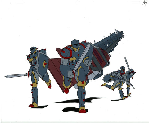Original production cel -"King Arthur"- by Golden Films 128
