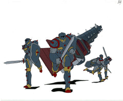 Original production cel -"King Arthur"- by Golden Films 128