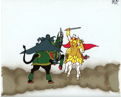 Original production cel -"King Arthur"- by Golden Films 135