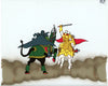 Original production cel -"King Arthur"- by Golden Films 135