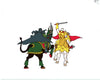 Original production cel -"King Arthur"- by Golden Films 135