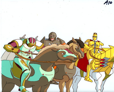 Original production cel -"King Arthur"- by Golden Films 148