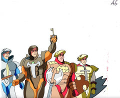 Original production cel -"King Arthur"- by Golden Films 153