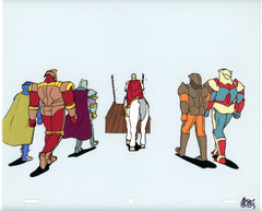 Original production cel -"King Arthur"- by Golden Films 157