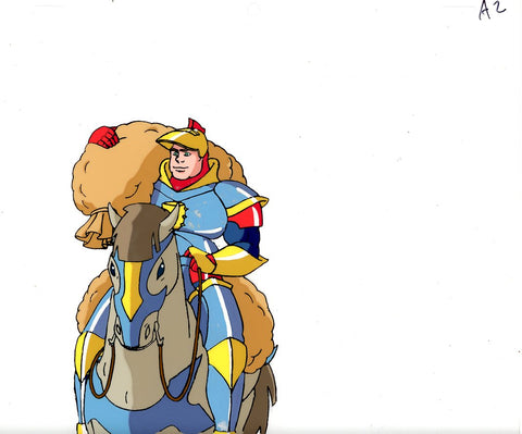 Original production cel -"King Arthur"- by Golden Films 185