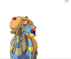 Original production cel -"King Arthur"- by Golden Films 185