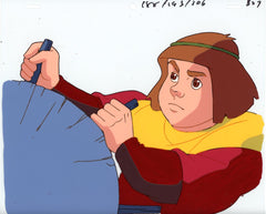 Original production cel -"King Arthur"- by Golden Films 186