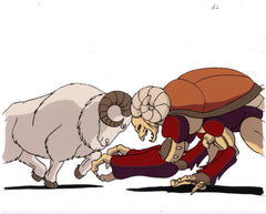 Original production cel -"King Arthur"- by Golden Films 192