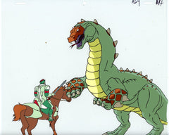 Original production cel -"King Arthur"- by Golden Films 195