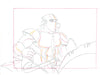 Original production cel -"King Arthur"- by Golden Films 245