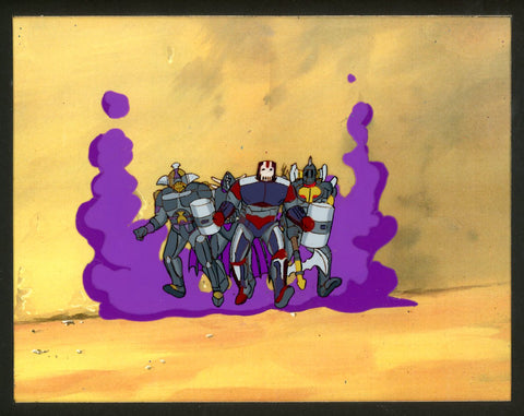 Original production cel -"King Arthur"- by Golden Films 251 MATTED