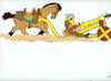 Original production cel -"King Arthur"- by Golden Films 282 SIZE 19" x 10.50"