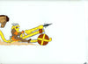 Original production cel -"King Arthur"- by Golden Films 283 SIZE 19" x 10.50"