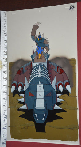 Original production cel -"King Arthur"- by Golden Films 288 SIZE 18.25" x 10.50"