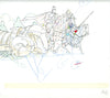 Original production cel -"King Arthur"- by Golden Films 295 SIZE 18" x 10.50"