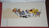Original production cel -"King Arthur"- by Golden Films 296 SIZE 18" x 10.50"