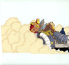 Original production cel -"King Arthur"- by Golden Films 297 SIZE 17.50" x 10.50"