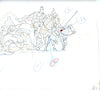 Original production cel -"King Arthur"- by Golden Films 297 SIZE 17.50" x 10.50"