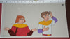 Original production cel -"King Arthur"- by Golden Films 298 SIZE 16.50" x 9.50"