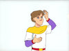 Original production cel -"King Arthur"- by Golden Films 298 SIZE 16.50" x 9.50"