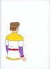 Original production cel -"King Arthur"- by Golden Films 300 SIZE 16.50" x 10.50"