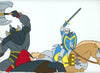 Original production cel -"King Arthur"- by Golden Films 303 SIZE 15" x 9"