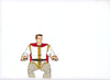 Original production cel -"King Arthur"- by Golden Films 307 SIZE 18.50" x 9.50"