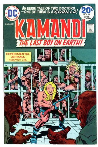 Kamandi #16   VF/NEAR MINT   1974
