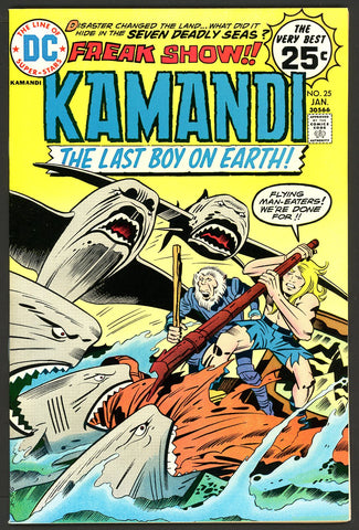 Kamandi #25   NEAR MINT-   1975