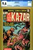 Ka-Zar #11 CGC graded 9.6 - origin of Ka-Zar and Zabu