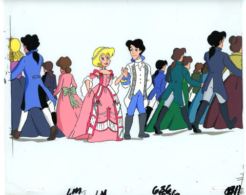 Original production cel -"Little Mermaid"- by Golden Films 031