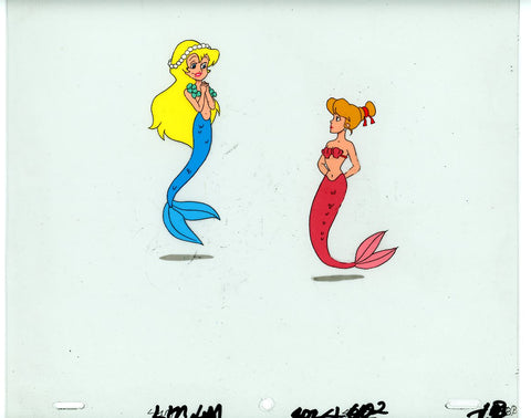 Original production cel -"Little Mermaid"- by Golden Films 040