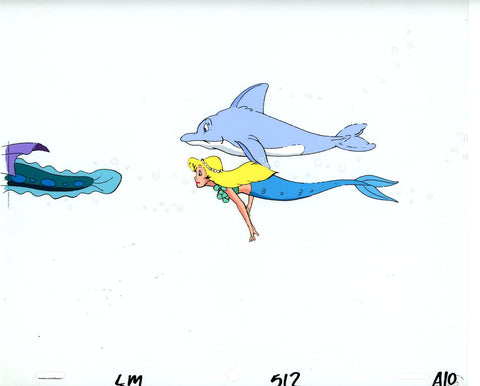 Original production cel -"Little Mermaid"- by Golden Films 043