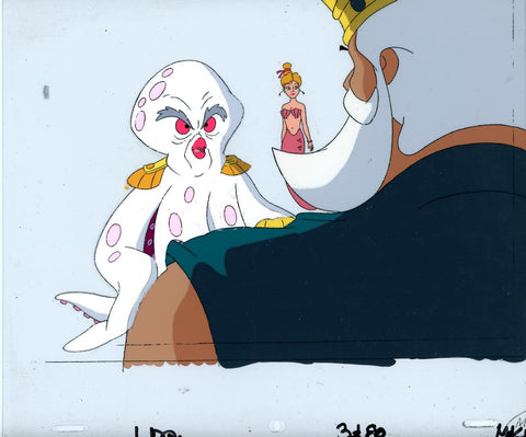 Original production cel -"Little Mermaid"- by Golden Films 054