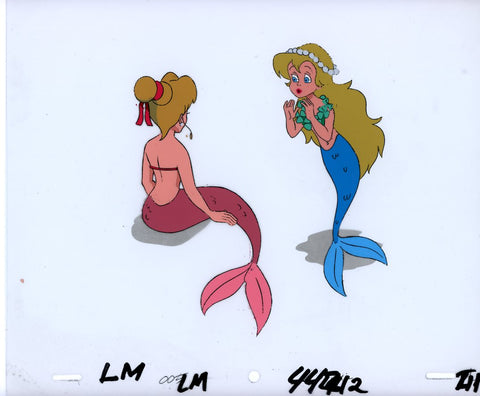 Original production cel -"Little Mermaid"- by Golden Films 066