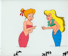 Original production cel -"Little Mermaid"- by Golden Films 075