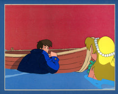 Original production cel -"Little Mermaid"- by Golden Films 081 MATTED
