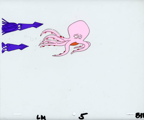 Original production cel -"Little Mermaid"- by Golden Films 087